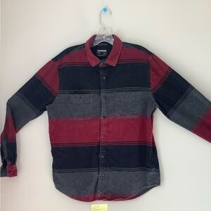 Express Flannel Button Down Shirt
Size L